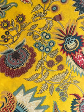 Yellow Batik Mukat Cotton Fabric